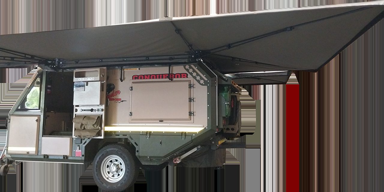 L SHAPE STD AWNING (2.5m, weighs 20kg)
