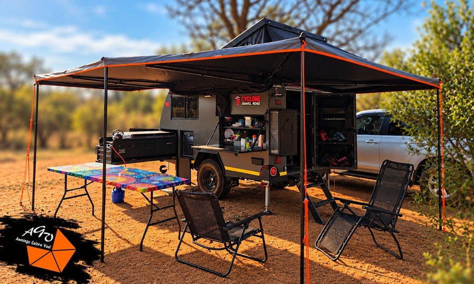 L Shape XL Deluxe Awning