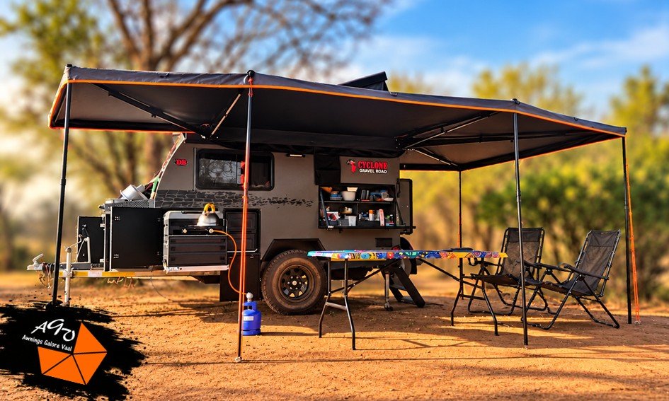 L Shape XL Deluxe Awning