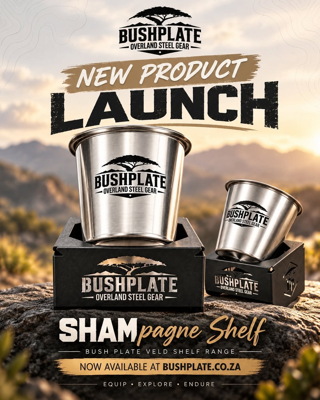 SHAMpagne Shelf