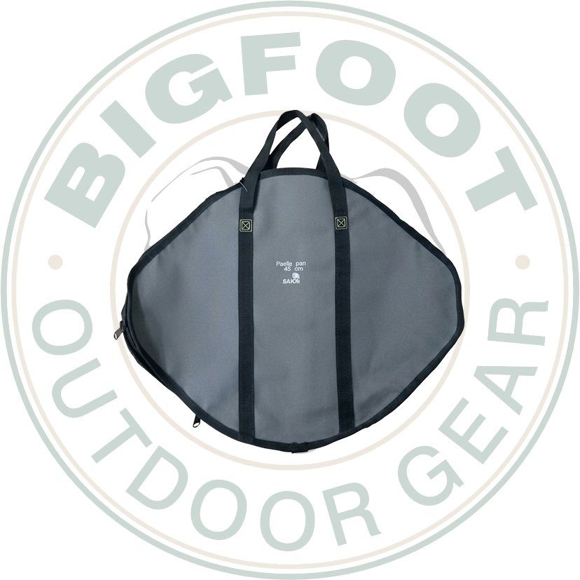 bigfoot paella pan carry storage bag 45cm