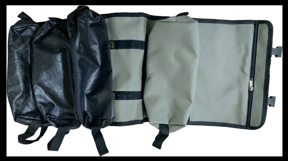 bigfoot premium heavy duty 4 pouch canvas tool roll
